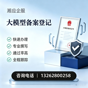 湖南大模型备案申报服务