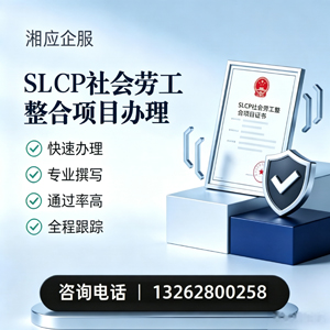 湖南SLCP社会劳工整合项目申报服务