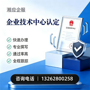 湖南企业技术中心认定申报服务