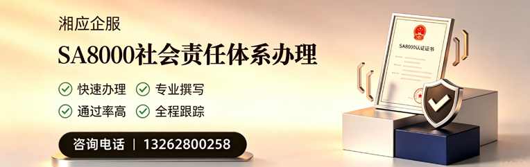 湖南SA8000社会责任体系认证服务
