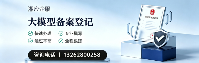 湖南大模型备案申报服务